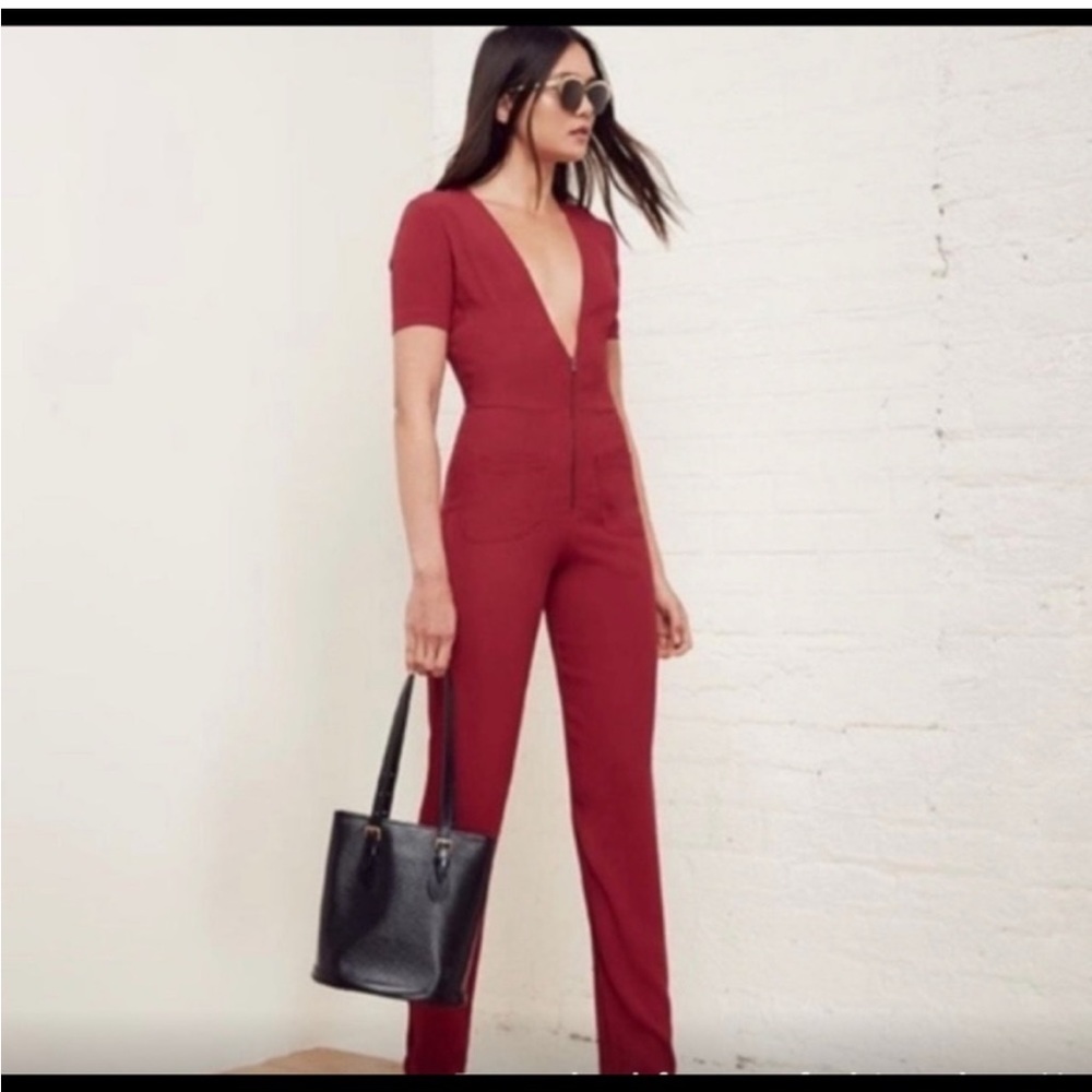 NWT reformation jumpsuit size 2